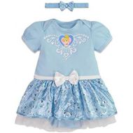 [아마존베스트]Disney Princess Cinderella Baby Girls Costume Bodysuit Dress Headband 18-24 Months