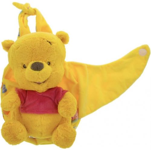 디즈니 [아마존베스트]Disney Parks Baby Winnie the Pooh Bear in a Pouch Blanket Plush Doll