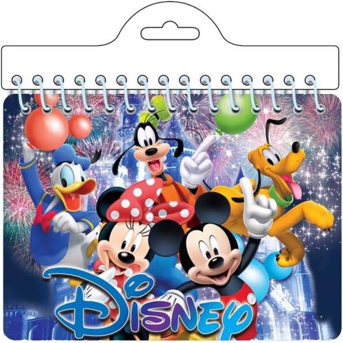 디즈니 [아마존베스트]Disney Mickey & Minnie Mouse along with Pluto Goofy & Donald Duck Friends Autograph Notebook