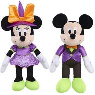 [아마존베스트]Disney Halloween 9 Bean Plush -Mickey & Minnie (Brown Mailer)