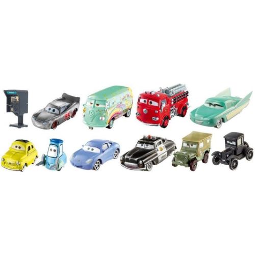 디즈니 [아마존베스트]Disney/Pixar Cars 3 Return To Radiator Springs 10-Pack (Includes Lizzie, Sheriff, and Sally)