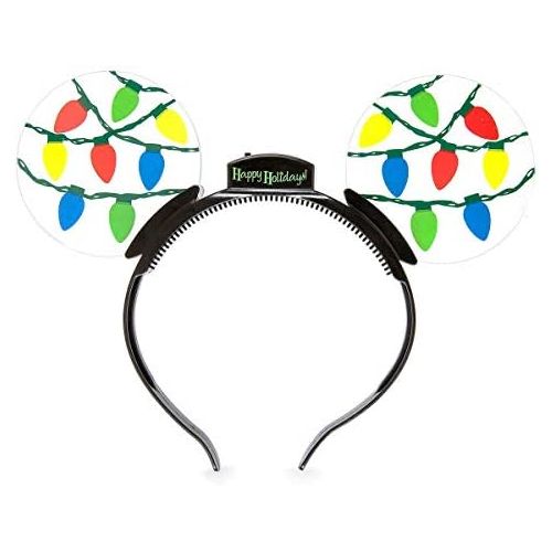 디즈니 [아마존베스트]Disney Parks Mickey Mouse Holiday Animated Glow Light-up Ears Headband