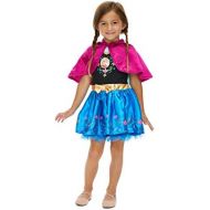 [아마존베스트]Disney Frozen Princess Anna Toddler Girls Costume Cosplay Dress Hooded Cape 5T