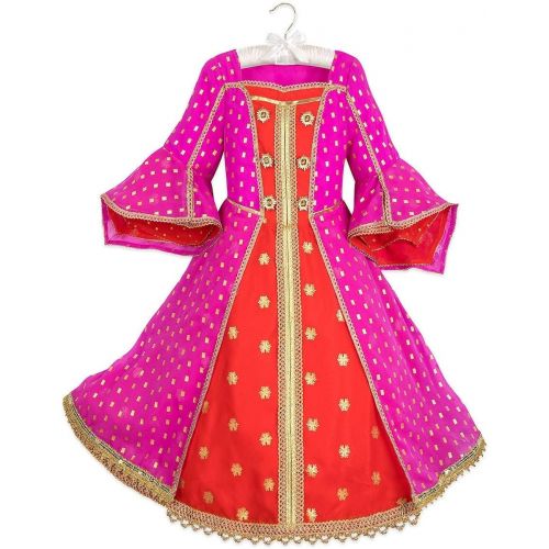 디즈니 [아마존베스트]Disney Jasmine Desert Moon Deluxe Costume for Kids - Aladdin Live Action Film Size 3 Multi