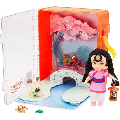 디즈니 [아마존베스트]Disney Animators Collection Mulan Mini Doll Playset