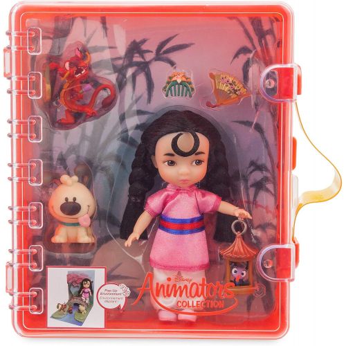 디즈니 [아마존베스트]Disney Animators Collection Mulan Mini Doll Playset