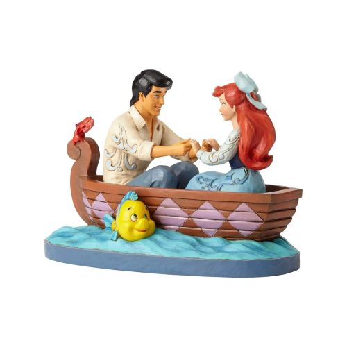 디즈니 [아마존 핫딜]  [아마존핫딜]Disney Tradition Waiting For A Kiss (Ariel & Prince Eric Figur)