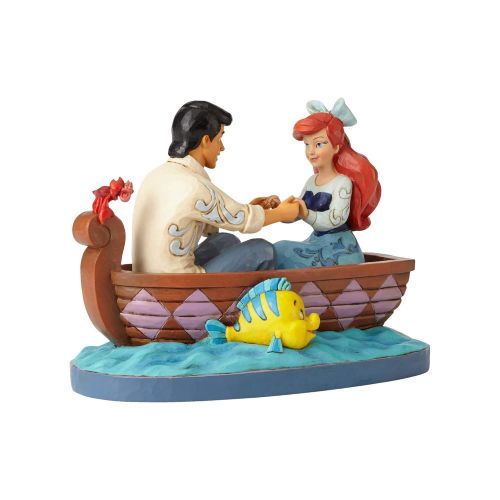 디즈니 [아마존 핫딜]  [아마존핫딜]Disney Tradition Waiting For A Kiss (Ariel & Prince Eric Figur)