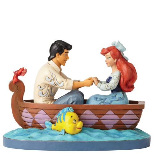 디즈니 [아마존 핫딜]  [아마존핫딜]Disney Tradition Waiting For A Kiss (Ariel & Prince Eric Figur)