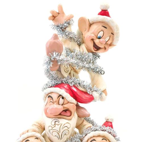 디즈니 [아마존 핫딜]  [아마존핫딜]Disney Traditions Precarious Pyramid - 7 Dwarfs Figurine