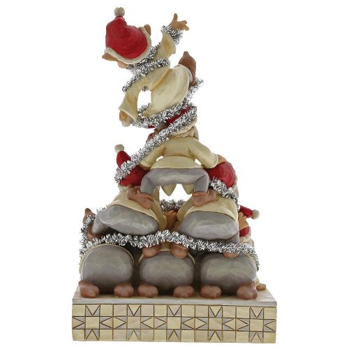 디즈니 [아마존 핫딜]  [아마존핫딜]Disney Traditions Precarious Pyramid - 7 Dwarfs Figurine