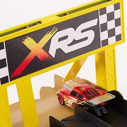 디즈니 [아마존 핫딜] [아마존핫딜]Disney Cars GFM09 - Xtreme Racing Serie Dragster-Rennen Spielset