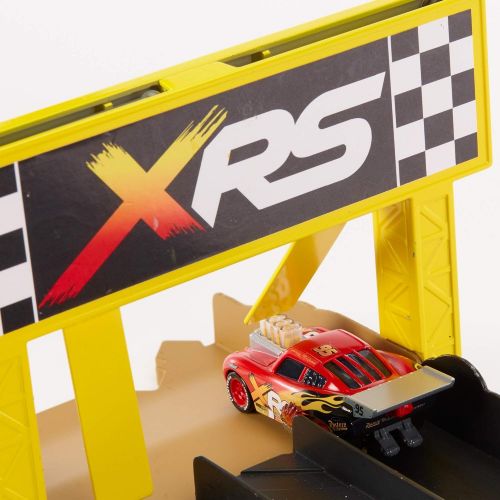 디즈니 [아마존 핫딜] [아마존핫딜]Disney Cars GFM09 - Xtreme Racing Serie Dragster-Rennen Spielset