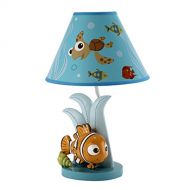 Disney Finding Nemo Lamp Base and Shade, Blue