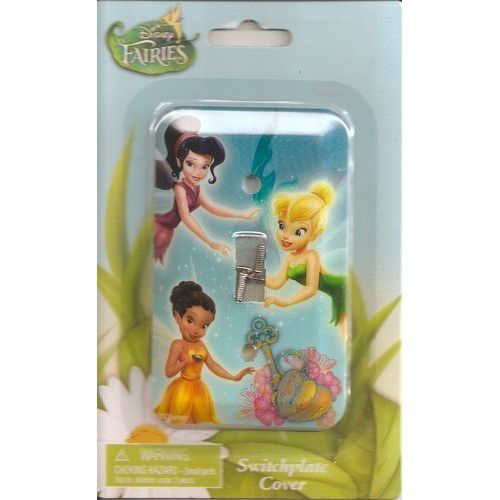 디즈니 1 X TINKERBELL & FRIENDS Disney FAIRIES Light Switch Wallplate