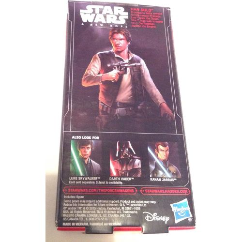 디즈니 Hasbro Han Solo Star Wars Action Figure (A New Hope) 5.75 Inches