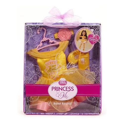 디즈니 Disney Princess & Me Ballet Doll Outfit and Toe Shoes - Belle