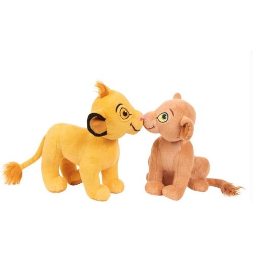 디즈니 Disney The Lion King Kissing Plush - Simba & Nala
