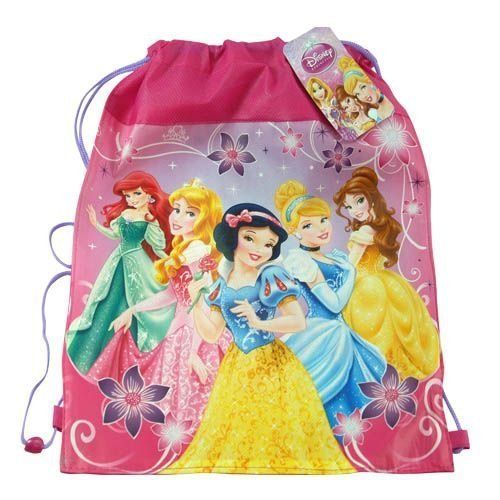 디즈니 12-Pack Disney Princess Non-Woven Sling Bags
