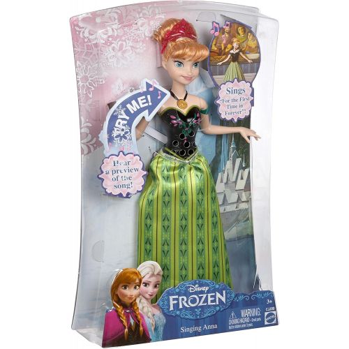 디즈니 Mattel Disney Frozen Singing Anna Doll