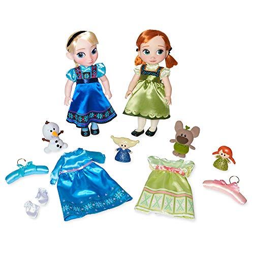 디즈니 Disney Anna and Elsa Singing Dolls Deluxe Gift Set Animators Collection