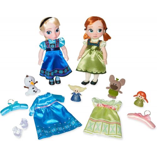 디즈니 Disney Anna and Elsa Singing Dolls Deluxe Gift Set Animators Collection