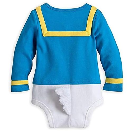 디즈니 Disney Store Deluxe Donald Duck Halloween Costume Bodysuit Size 3 - 6 Months