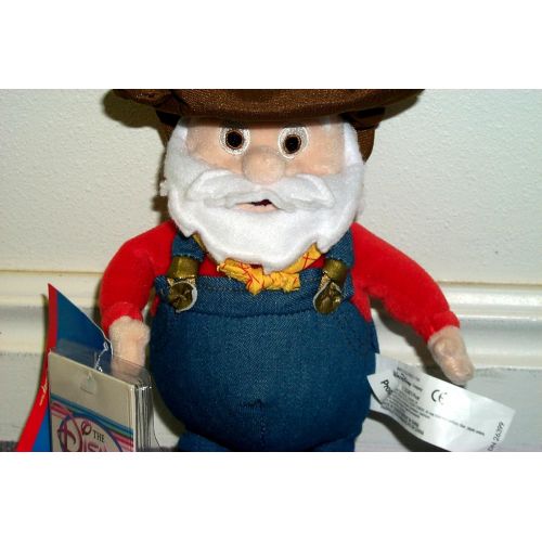 디즈니 Rare Disney Retired Toy Story Prospector 9 Plush Bean Bag Doll Mint with Tags