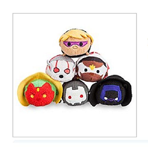 디즈니 Disney - Marvels Avengers Mini Tsum Tsum Plush Collection - Series 2 - Set of 6 - New with Tags