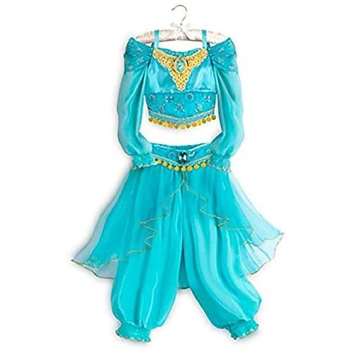 디즈니 DISNEY STORE PRINCESS JASMINE ALADDIN COSTUME DRESS - 2016 (5/6)