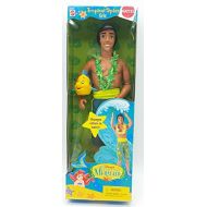 Disney Mattel The Little Mermaid Tropical Splash Eric Changes Color in Water