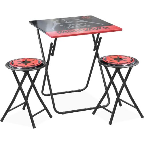 디즈니 Disney Star Wars Darth Vader Tween Folding Table & Stool Set (3 Piece)