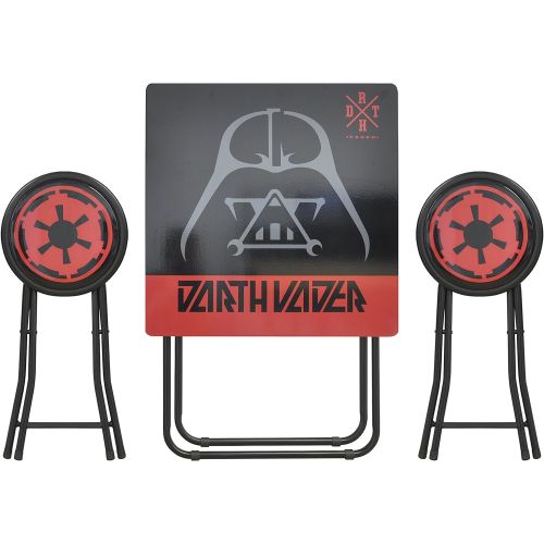 디즈니 Disney Star Wars Darth Vader Tween Folding Table & Stool Set (3 Piece)