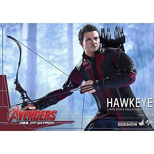 디즈니 Disney Hot Toys 1:6 Scale Avengers Age of Ultron Hawkeye Figure