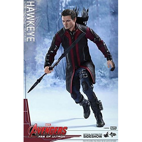 디즈니 Disney Hot Toys 1:6 Scale Avengers Age of Ultron Hawkeye Figure