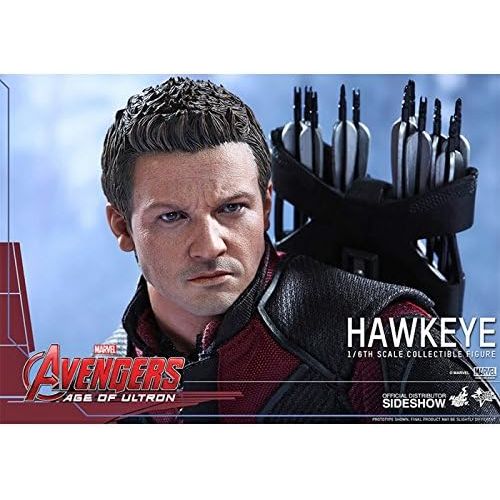디즈니 Disney Hot Toys 1:6 Scale Avengers Age of Ultron Hawkeye Figure