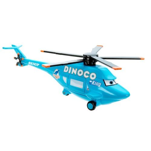 디즈니 Disney / Pixar Cars 2013 Deluxe Dinoco Helicopter 1:55 Die Cast