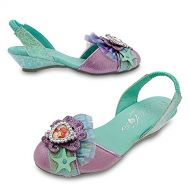 Disney Store Deluxe Ariel The Little Mermaid Slingback Shoes Heels Size 9 - 10