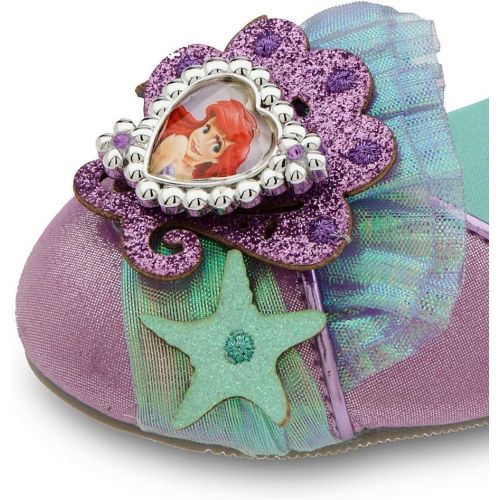 디즈니 Disney Store Deluxe Ariel The Little Mermaid Slingback Shoes Heels Size 9 - 10