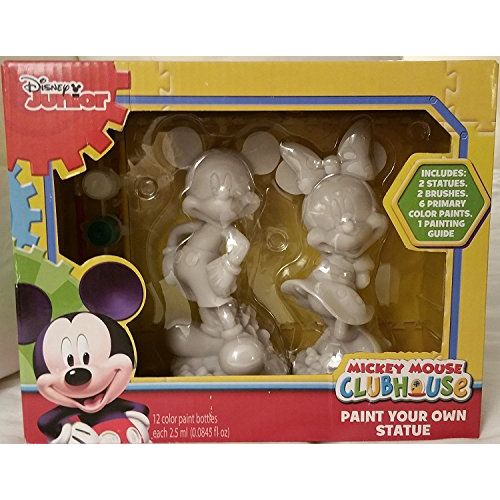 디즈니 Disney Junior Mickey Mouse ClubHouse Paint Your Own Statues