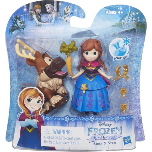 디즈니 Disney Frozen Little Kingdom Anna & Sven