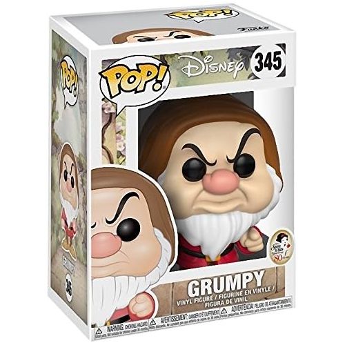 디즈니 Disney: Snow White and the Seven Dwarfs - Grumpy Funko Pop! Vinyl Figure (Includes Compatible Pop Box Protector Case)