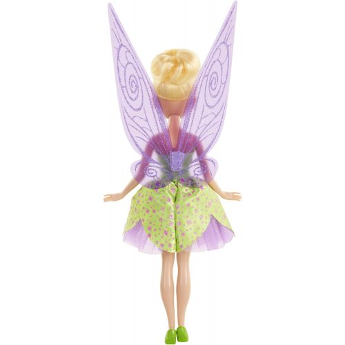 디즈니 Disney Fairies Classic Tink with Dress Doll, Pink/Purple