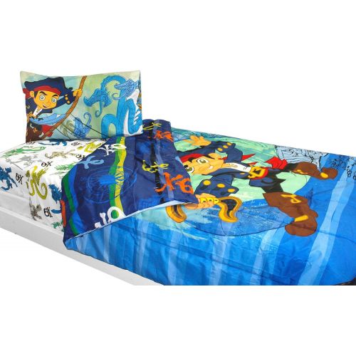 디즈니 Disney Jake Captain Sheet Set, Twin