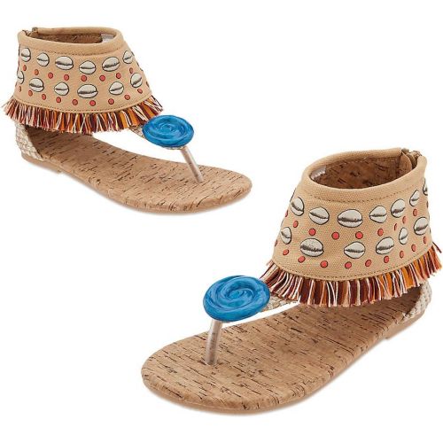 디즈니 Disney Moana Costume Shoes for Kids Size 11/12 YTH