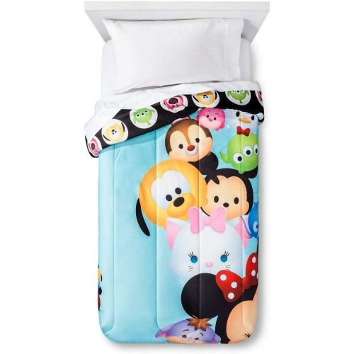 디즈니 Disney Tsum Tsum Reversible Twin Comforter