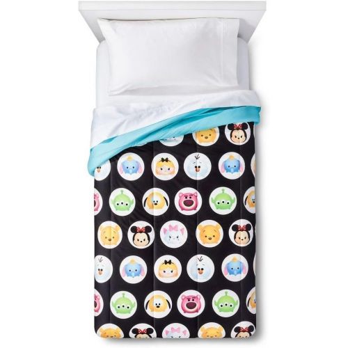 디즈니 Disney Tsum Tsum Reversible Twin Comforter