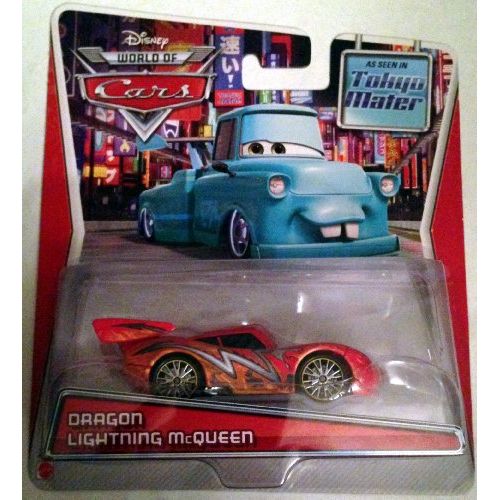 디즈니 Disney Pixar Cars, Toon Die-Cast, Dragon Lightning McQueen, 1:55 Scale