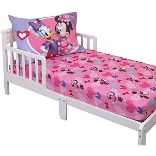 디즈니 Disney Minnie Mouse Toddler Sheet Set
