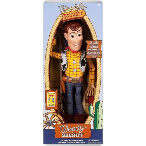 디즈니 Toy Story Pull String Woody 16 Talking Figure - Disney Exclusive